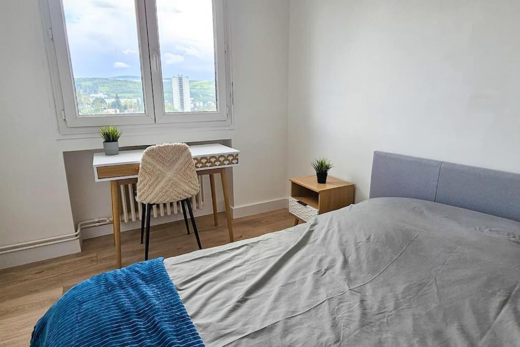 C'Est Chez Maurice! 4 Ch Wifi Balcon Parking Free Apartment Saint-Etienne  Bagian luar foto